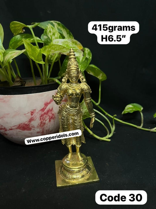 Prasiddh copper idols present Panchaloha idol of meenakshi