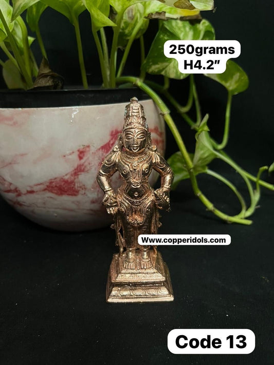 Prasiddh copper idols present copper idol of vittala swamy