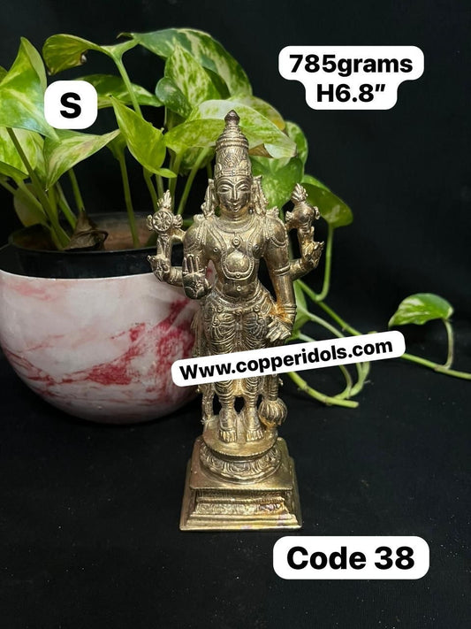 Prasiddh copper idols present panchaloha idol of maha vishnu , ranganatha swamy