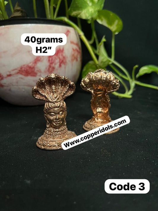 Prasiddh copper idols present copper idol of mangeshwara swamy / mahabaleshwara