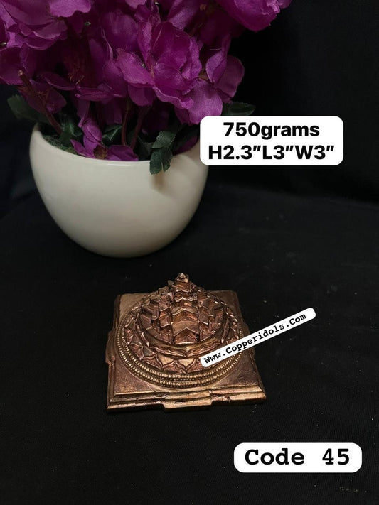 Prasiddh copper idol present copper idol of meru yantra