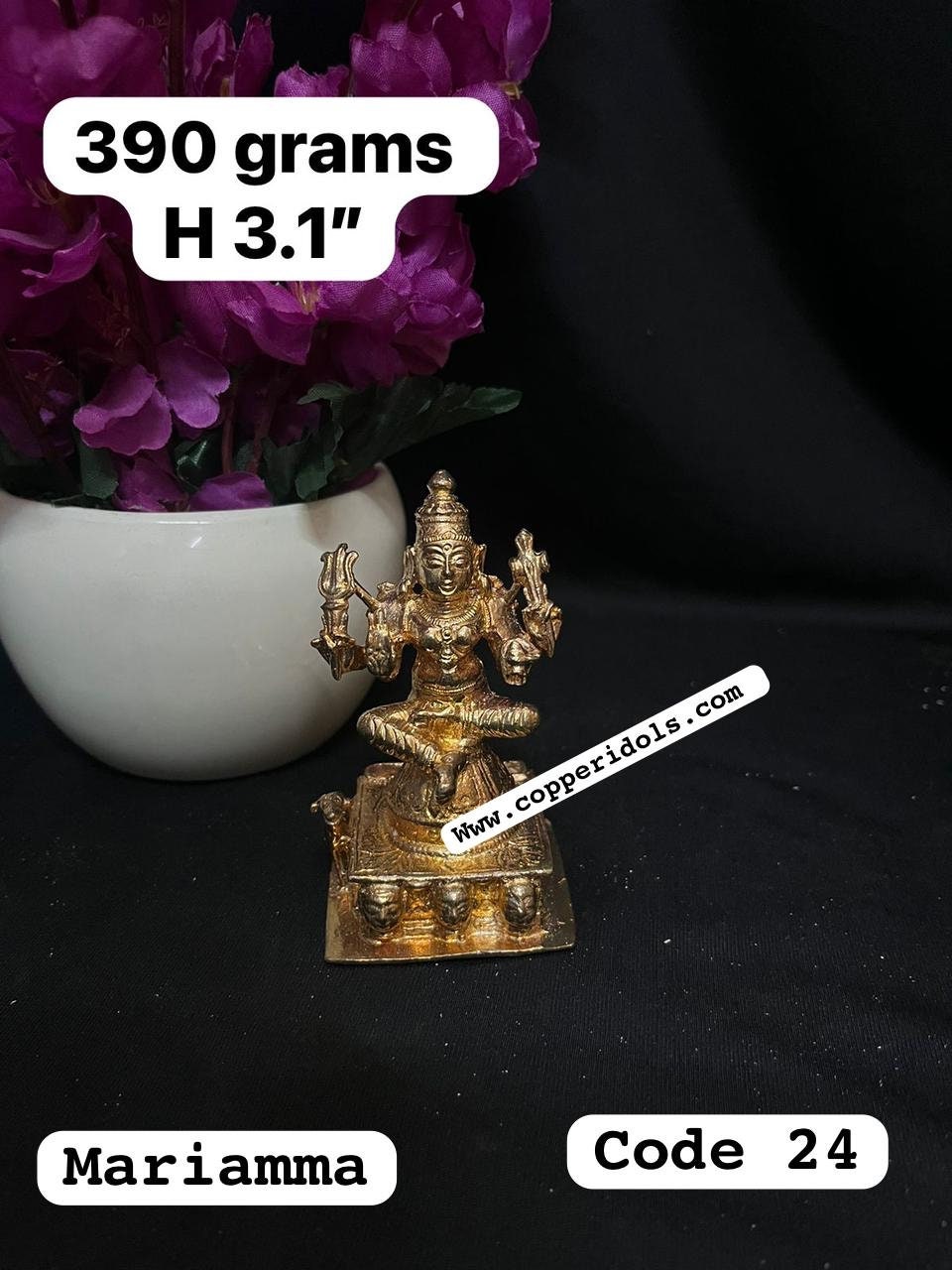 Prasiddh copper idol present panchaloha idol of bhadrakali / badhrakali