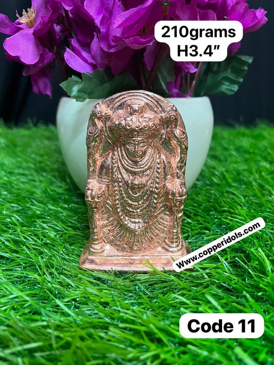 Prasiddh copper idol present copper idol of tulajabhavani