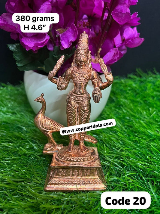 Prasiddh copper idol present copper idol of subramanya swamy / murugan