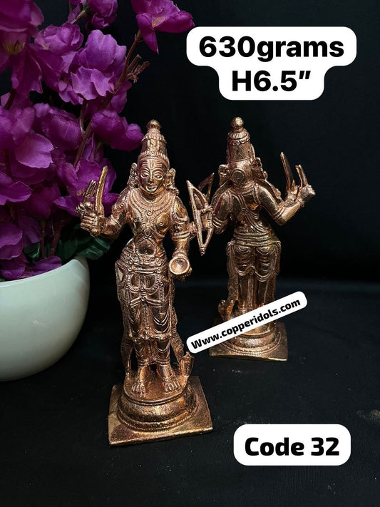 Prasiddh copper idols presents copper idol of Lord Veerabhadra