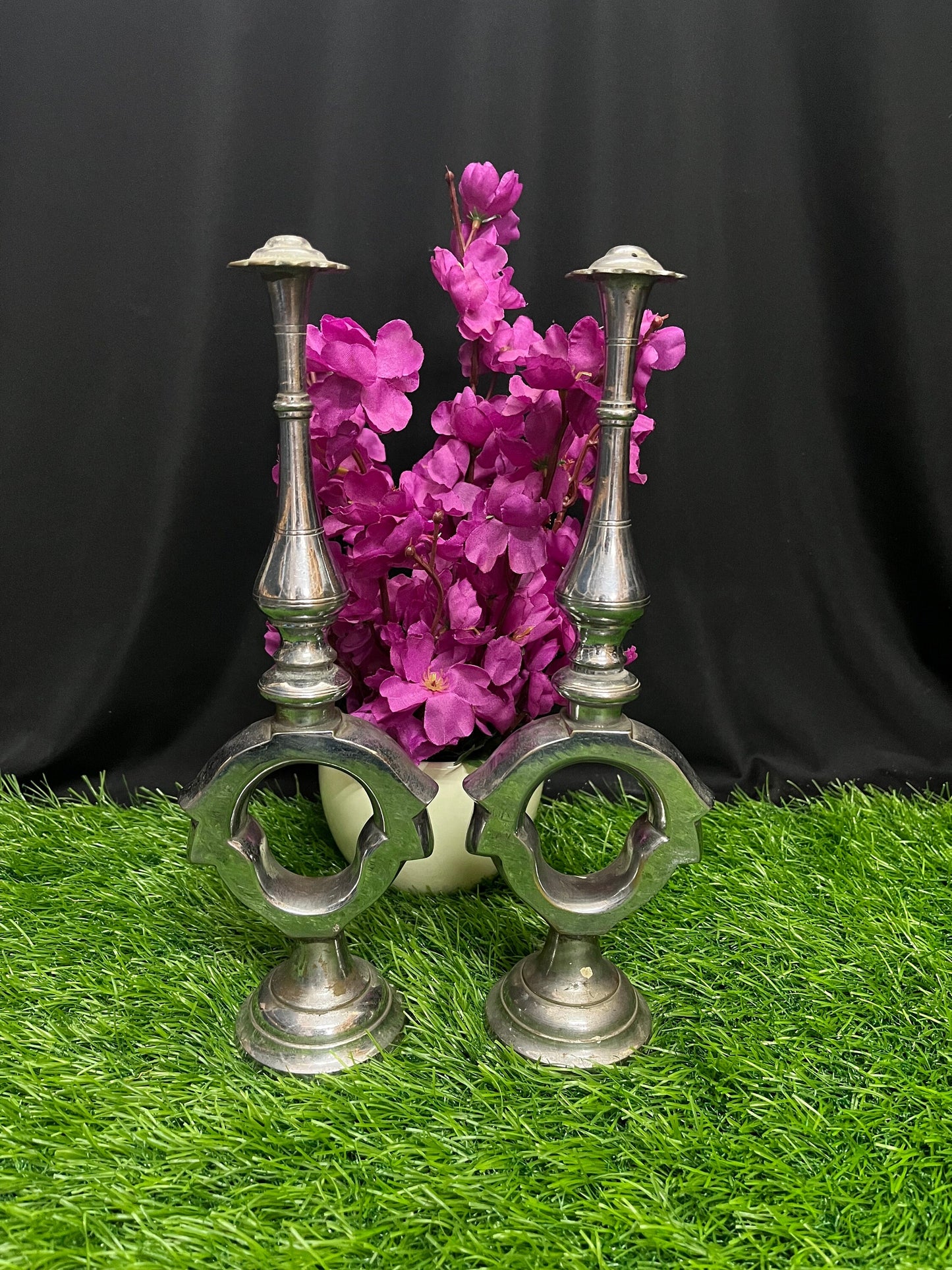 white bronze cast panner daani , rose water sprinkler