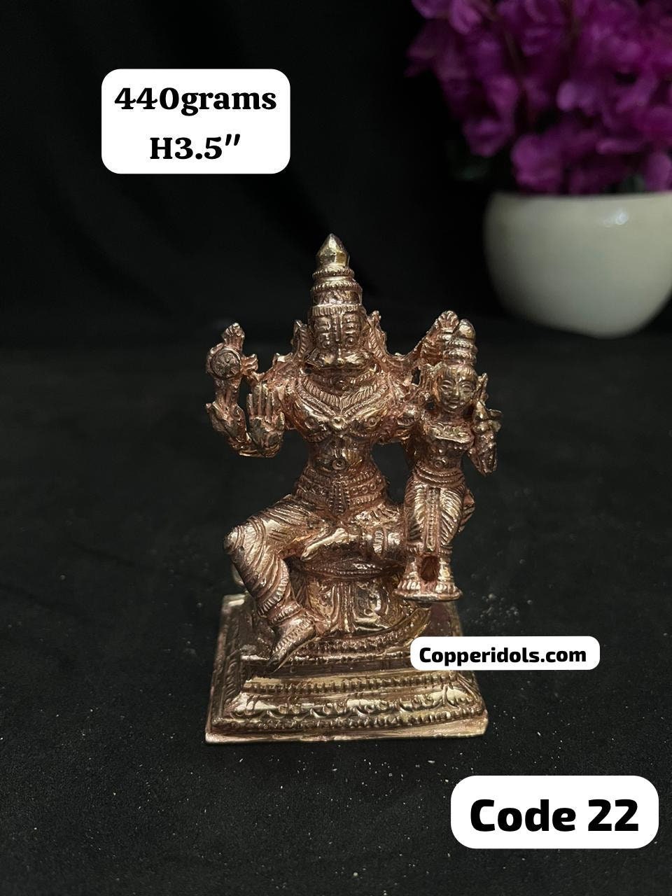 Prasiddh copper idol presents copper idol of lakshmi narasimha