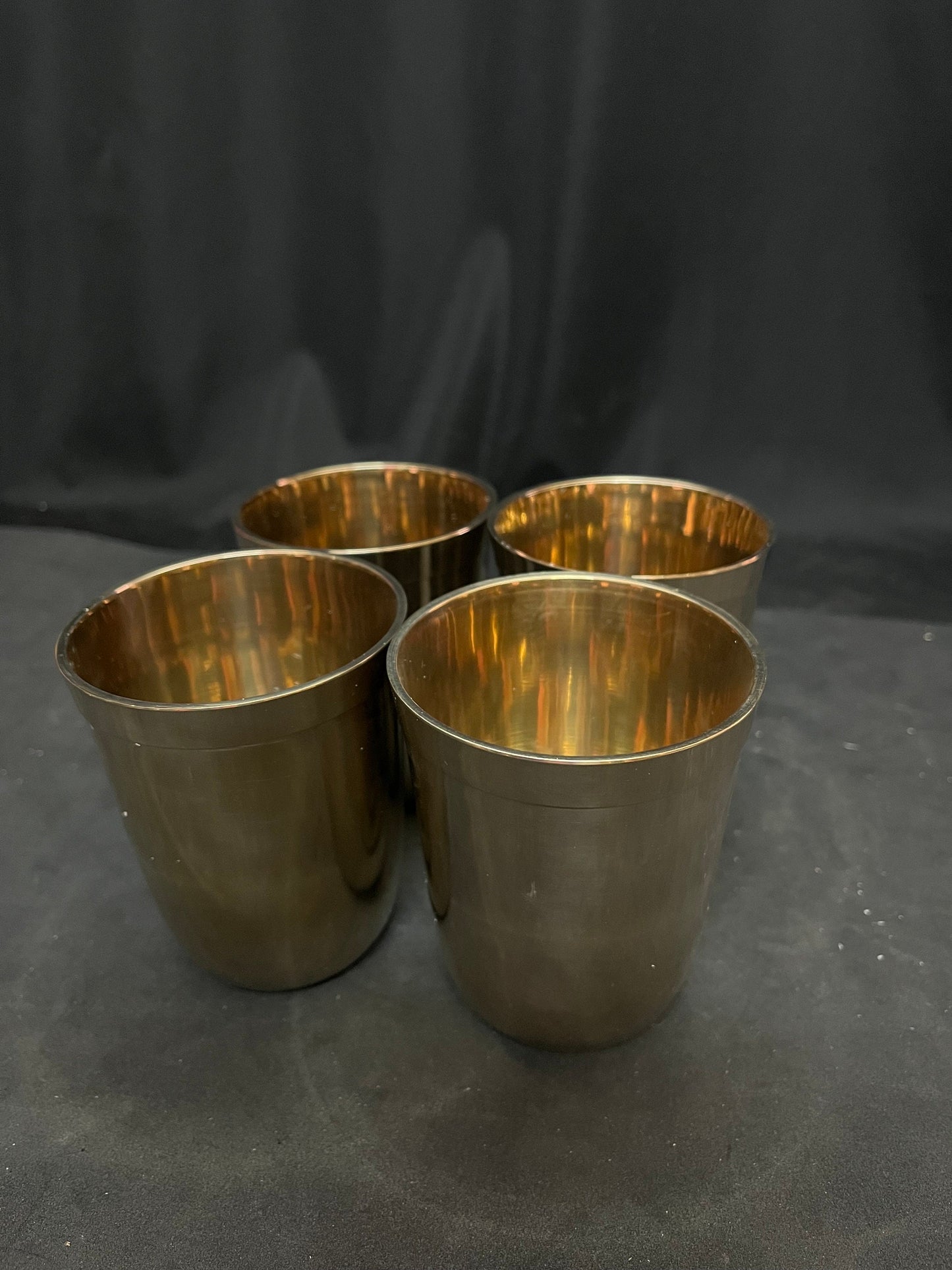 Bronze cast tumblers for daily use