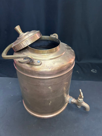 Vintage brass made water dispensing unit