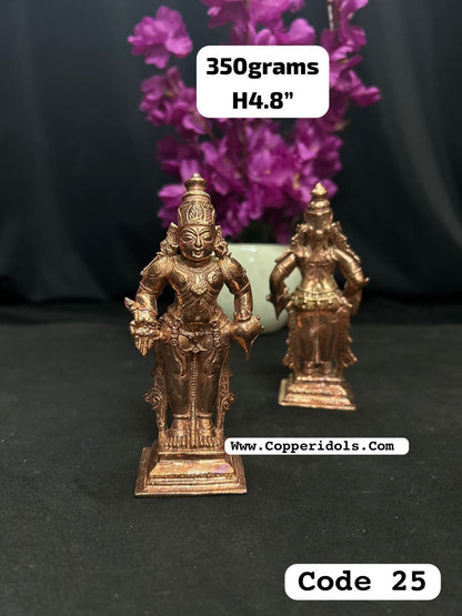 copper casted idol of Vittala maharastra style