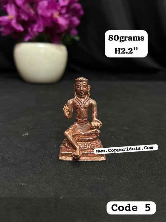 copper casted idol of Nayanmar Saint