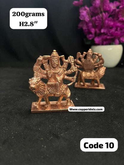 Prasiddh copper idol presents copper idol of durga