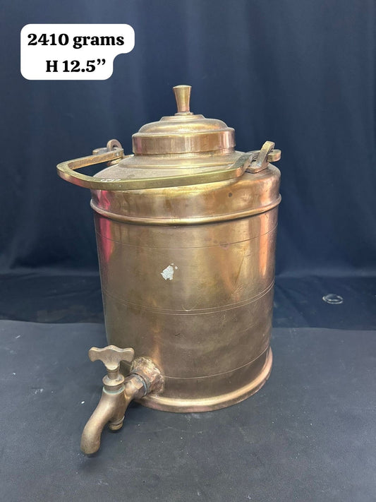 Vintage brass made water dispensing unit