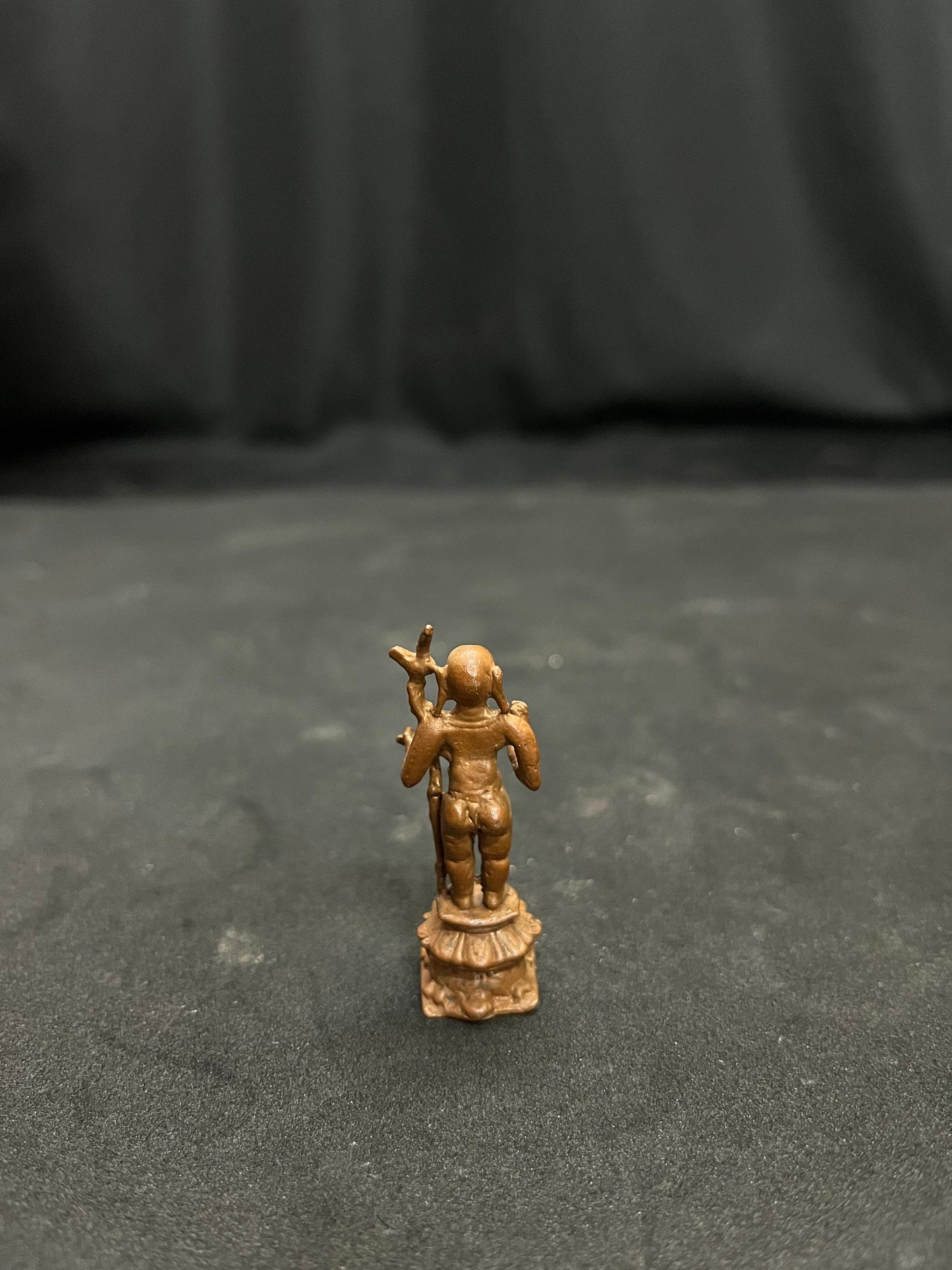 copper casted Madhvacharya figurine