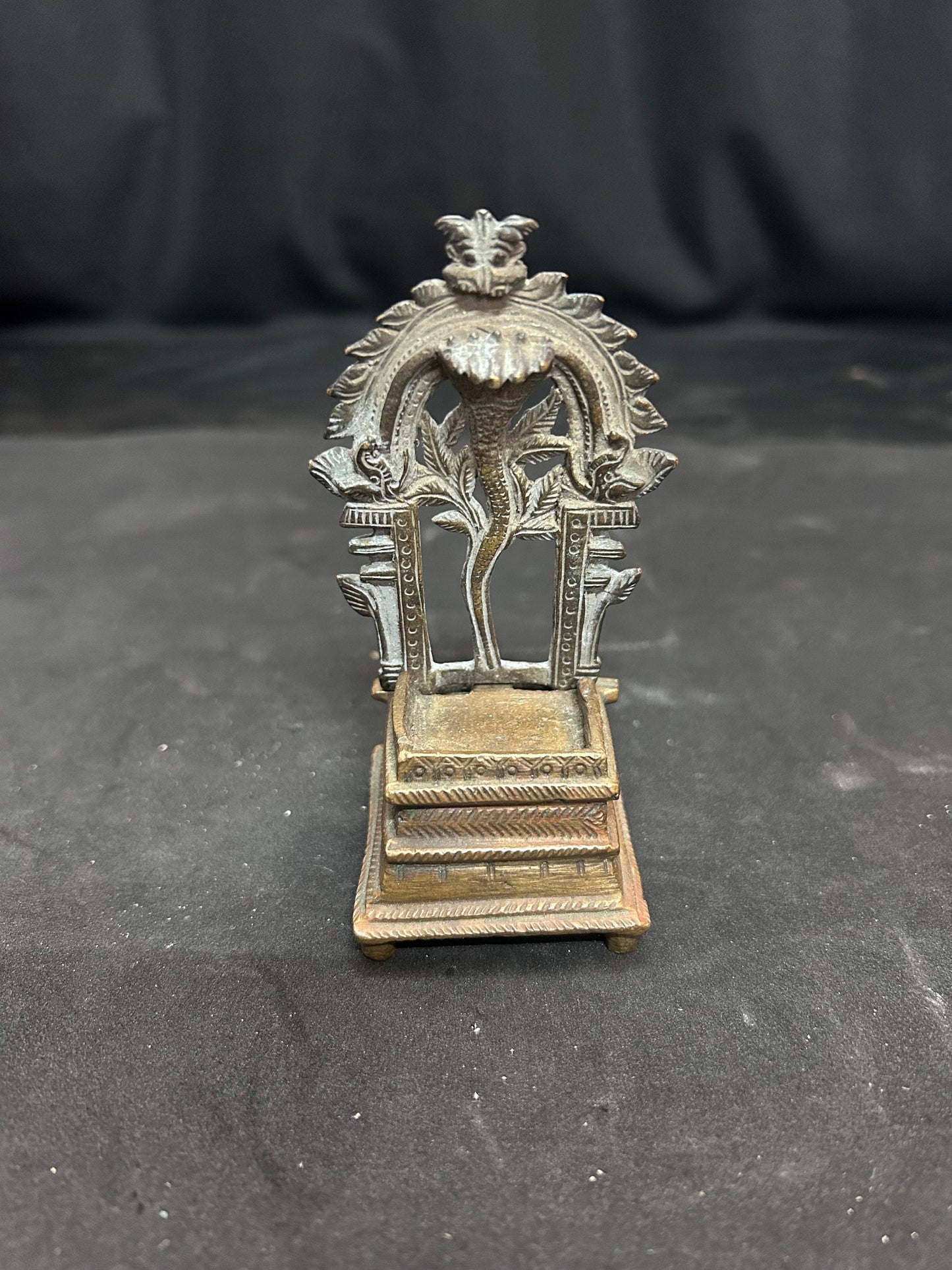 vintage bronze cast peeta prabhavali