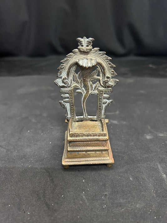 vintage bronze cast peeta prabhavali