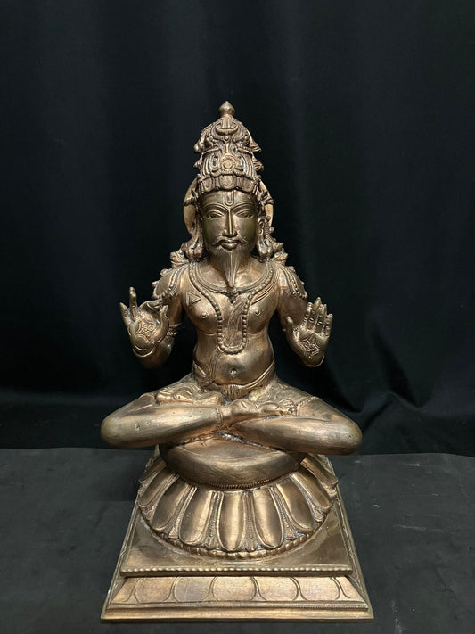 Panchaloha casted Sri Vedavyasa Idol