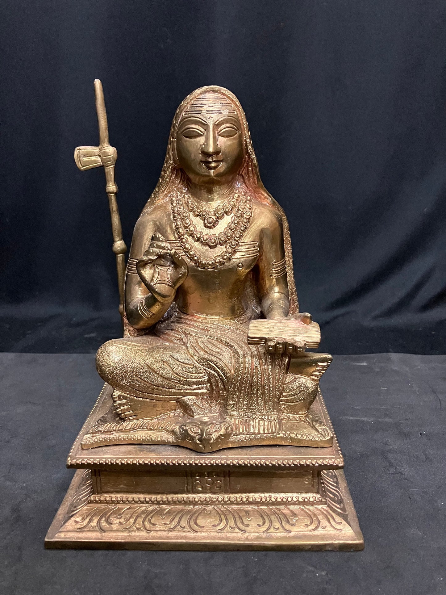 Panchaloha casted Shankaracharya idol