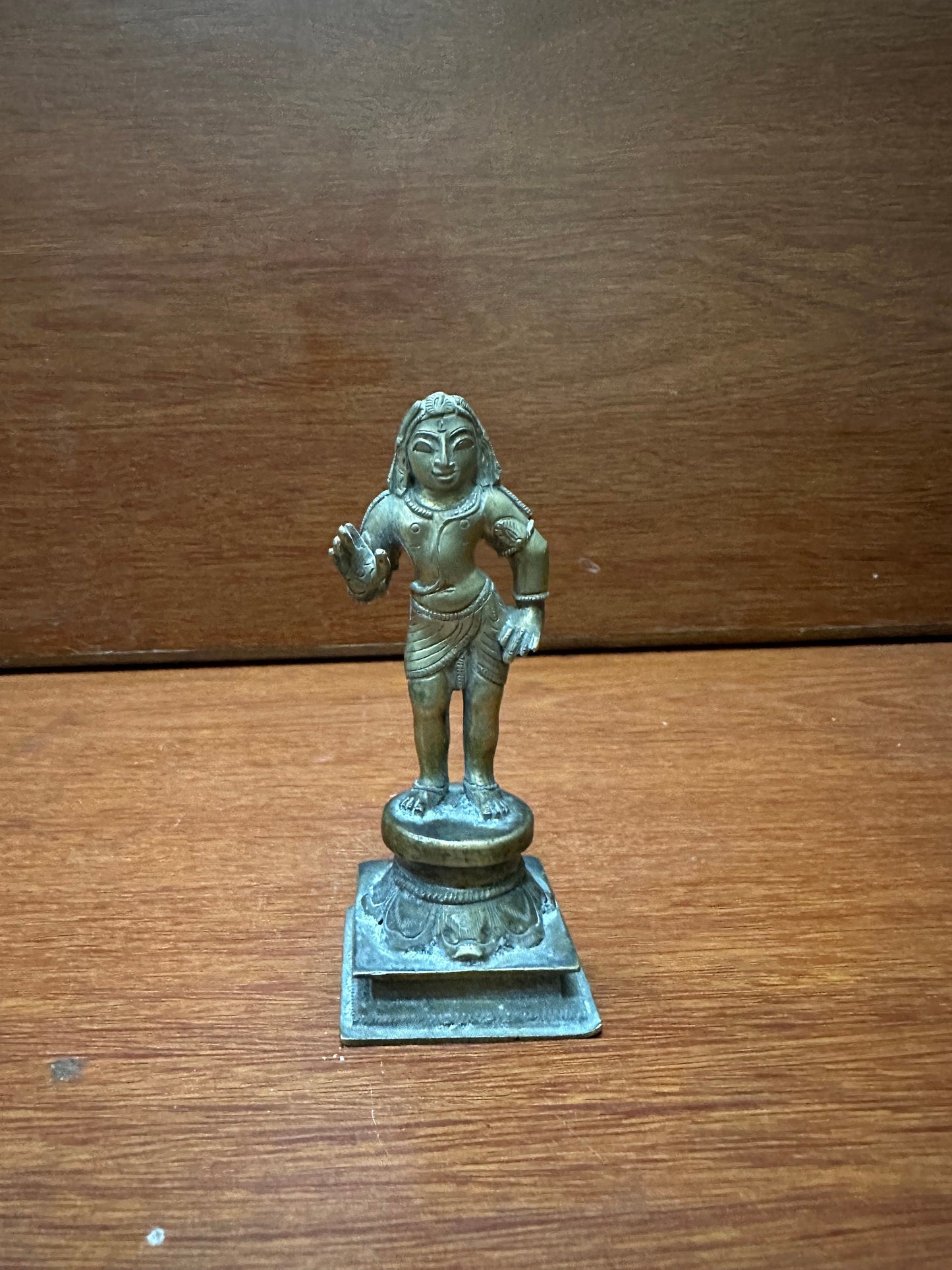 vintage bronze cast murugan idol