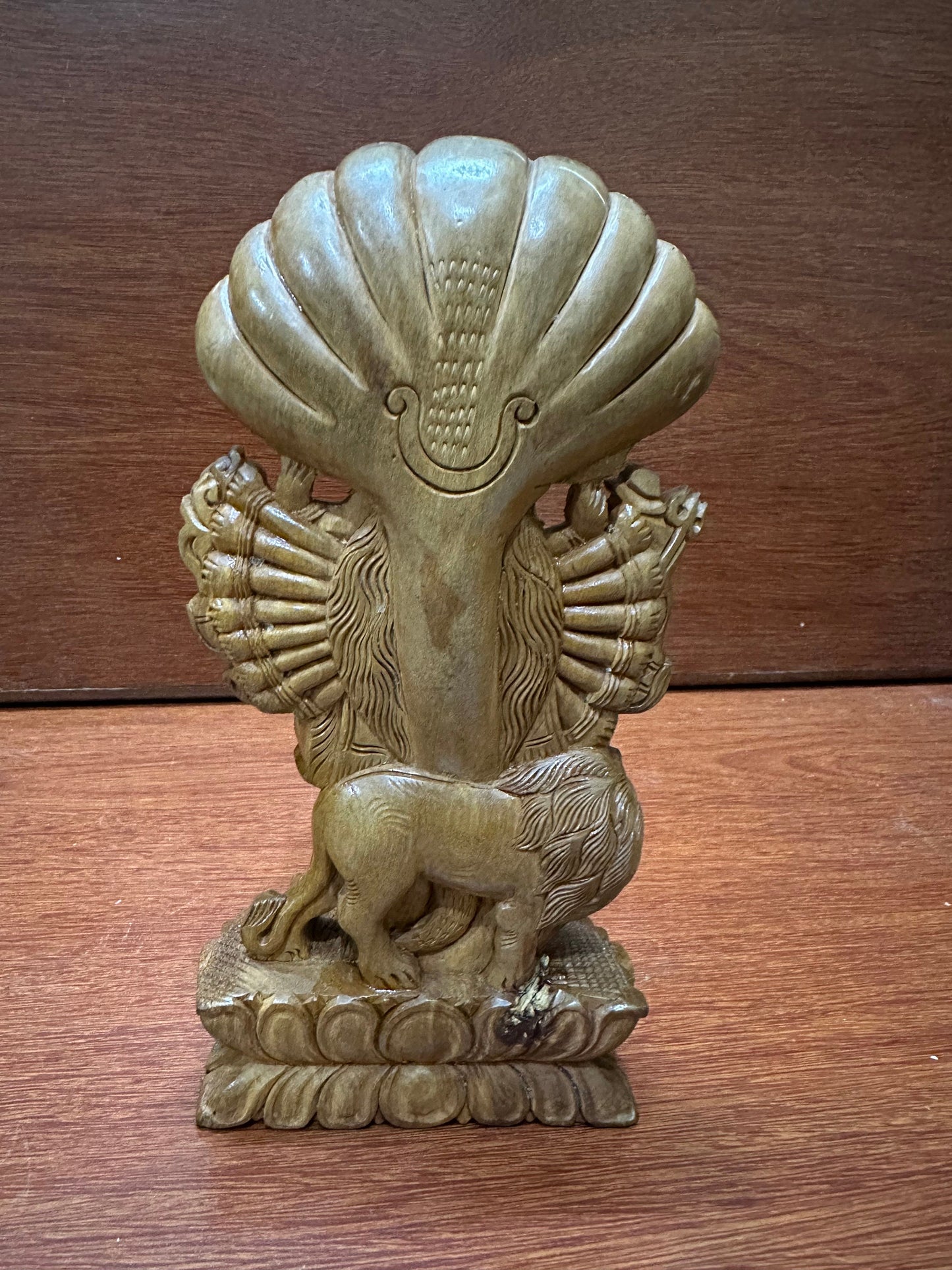 white teak made navadurga idol