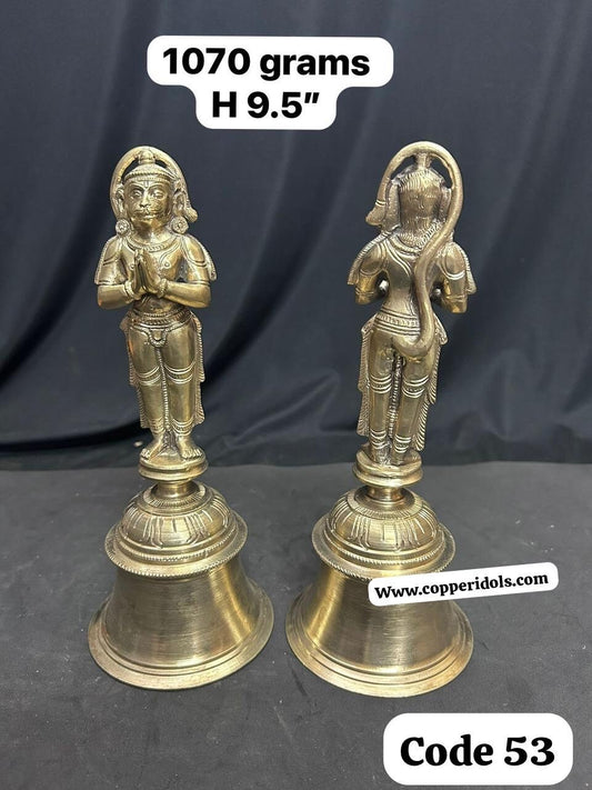 Bronze casted Handcrafted Hanuman Bell