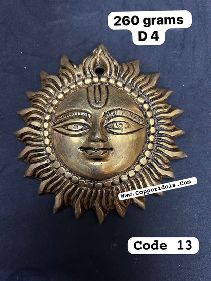 brass handcrafted surya wall hanging mountable decor item