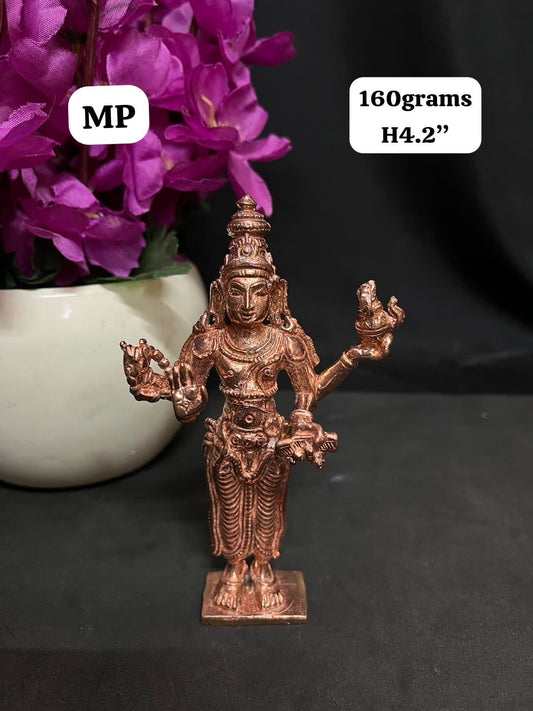 Copper idol of Sri Guru graham Navagraha moorthy