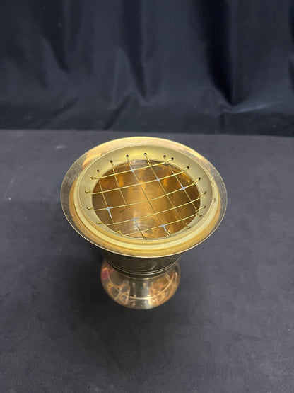 Brass Dhoopadan pot for incense burner