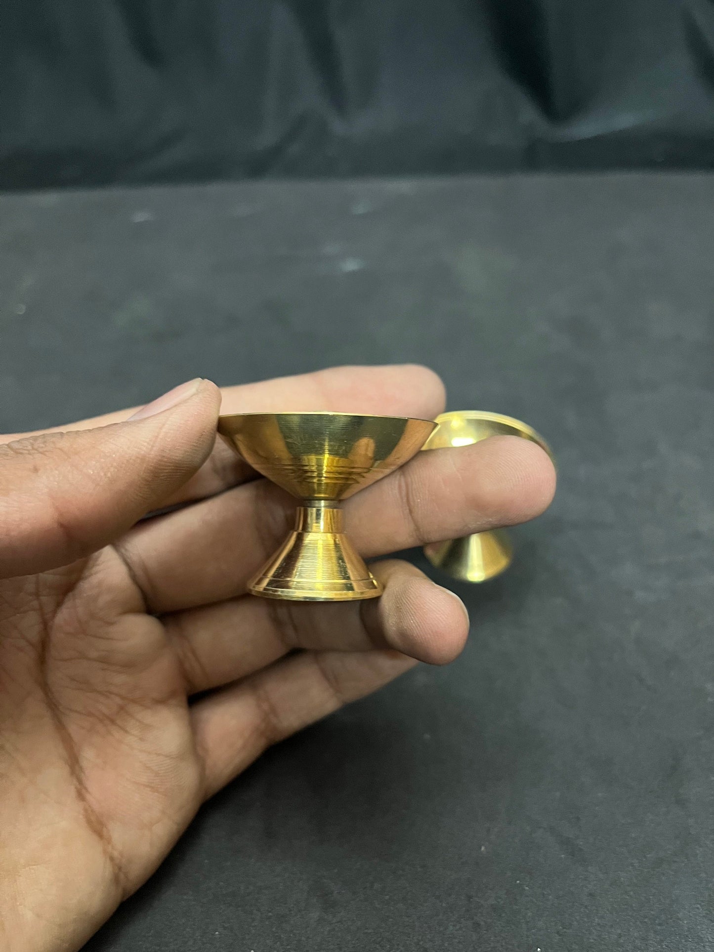 Brass oil lamp (set of 2 )