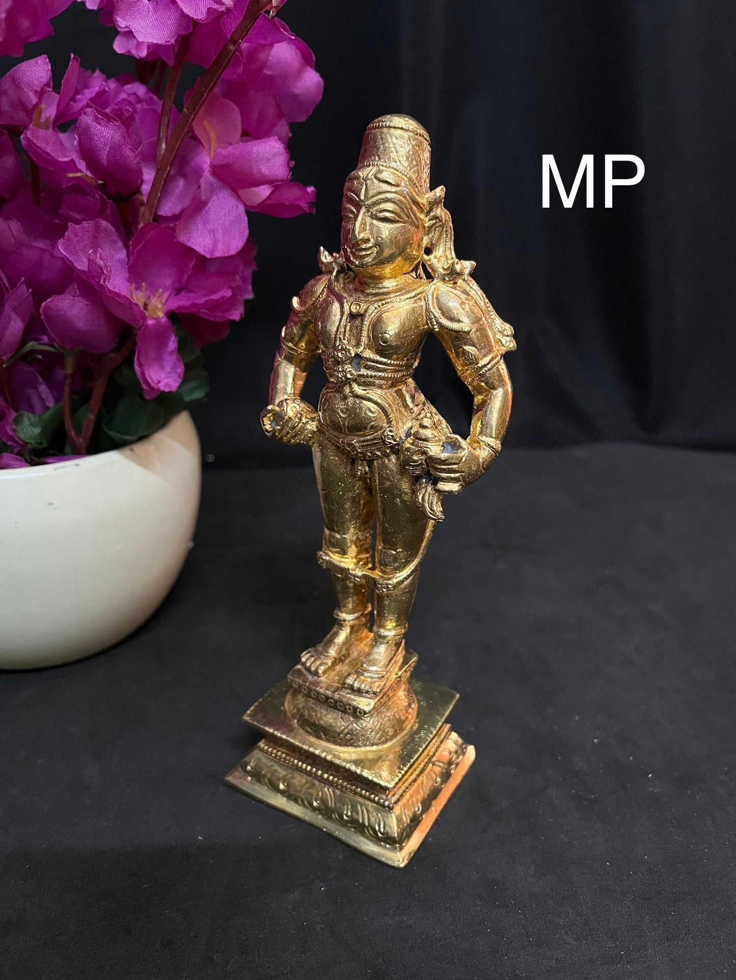 Prasiddh copper idol present panchaloha idol of vittala swamy / panduranga swamy