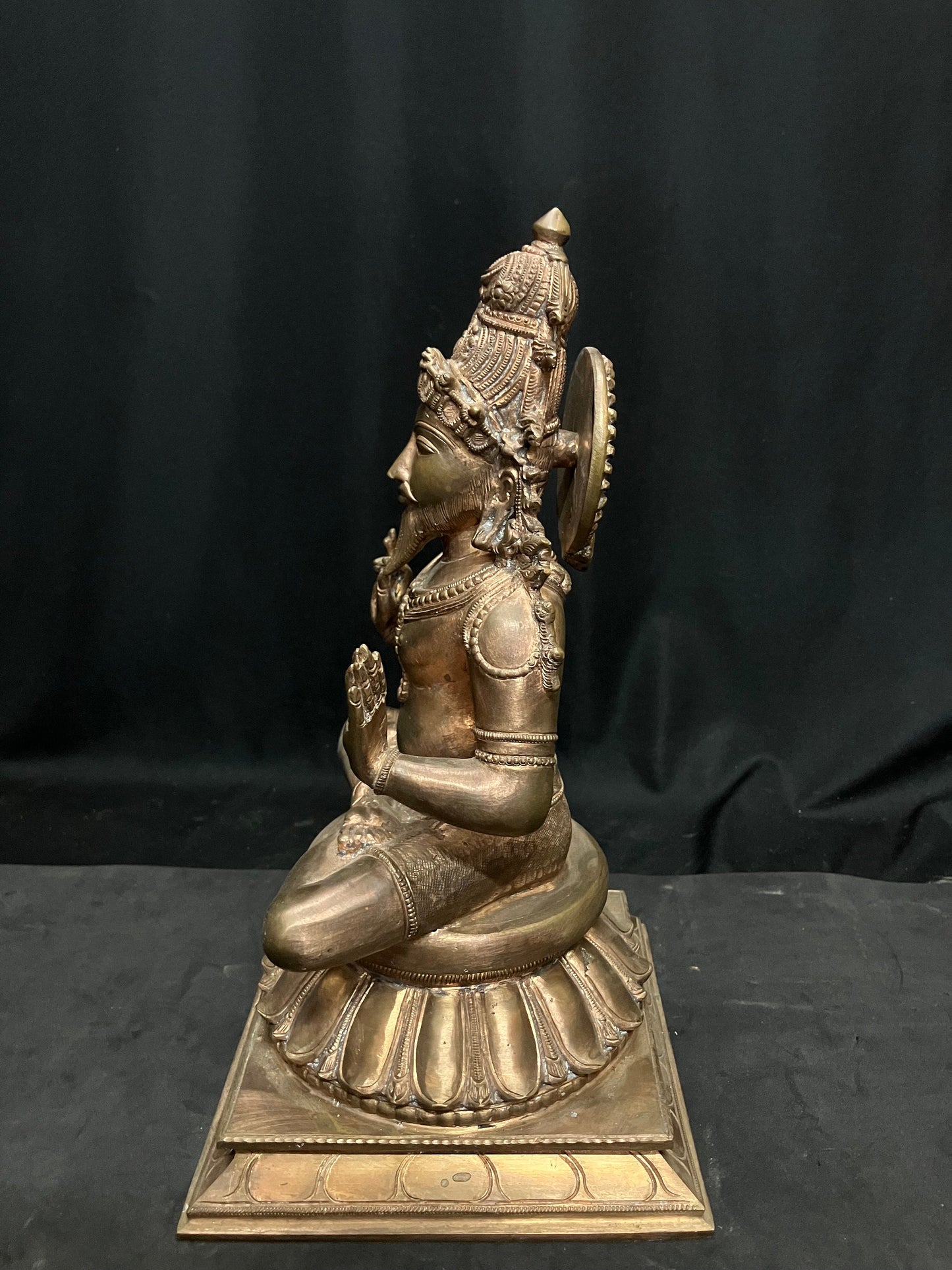 Panchaloha casted Sri Vedavyasa Idol