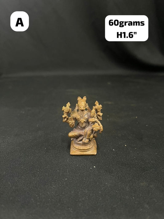 Copper casted idol of Lakshmi Hayageeva swamy