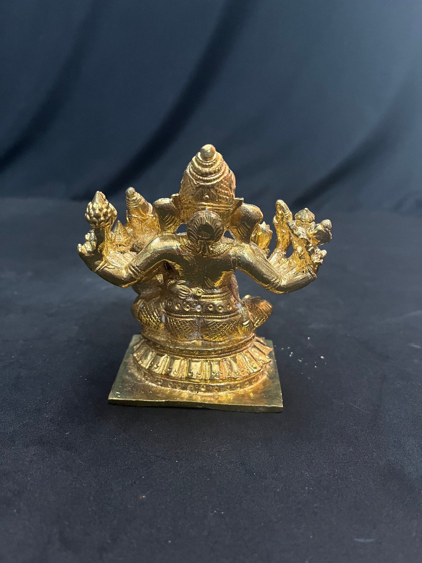 panchaloha casted idol of Maha Ganapati / sri shakthi ganapathi / vallabha ganapathi