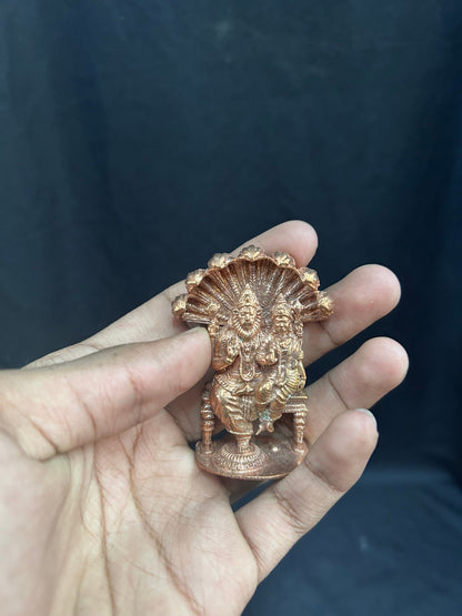 copper casted idol of lord lakshmi narasimha 2D model