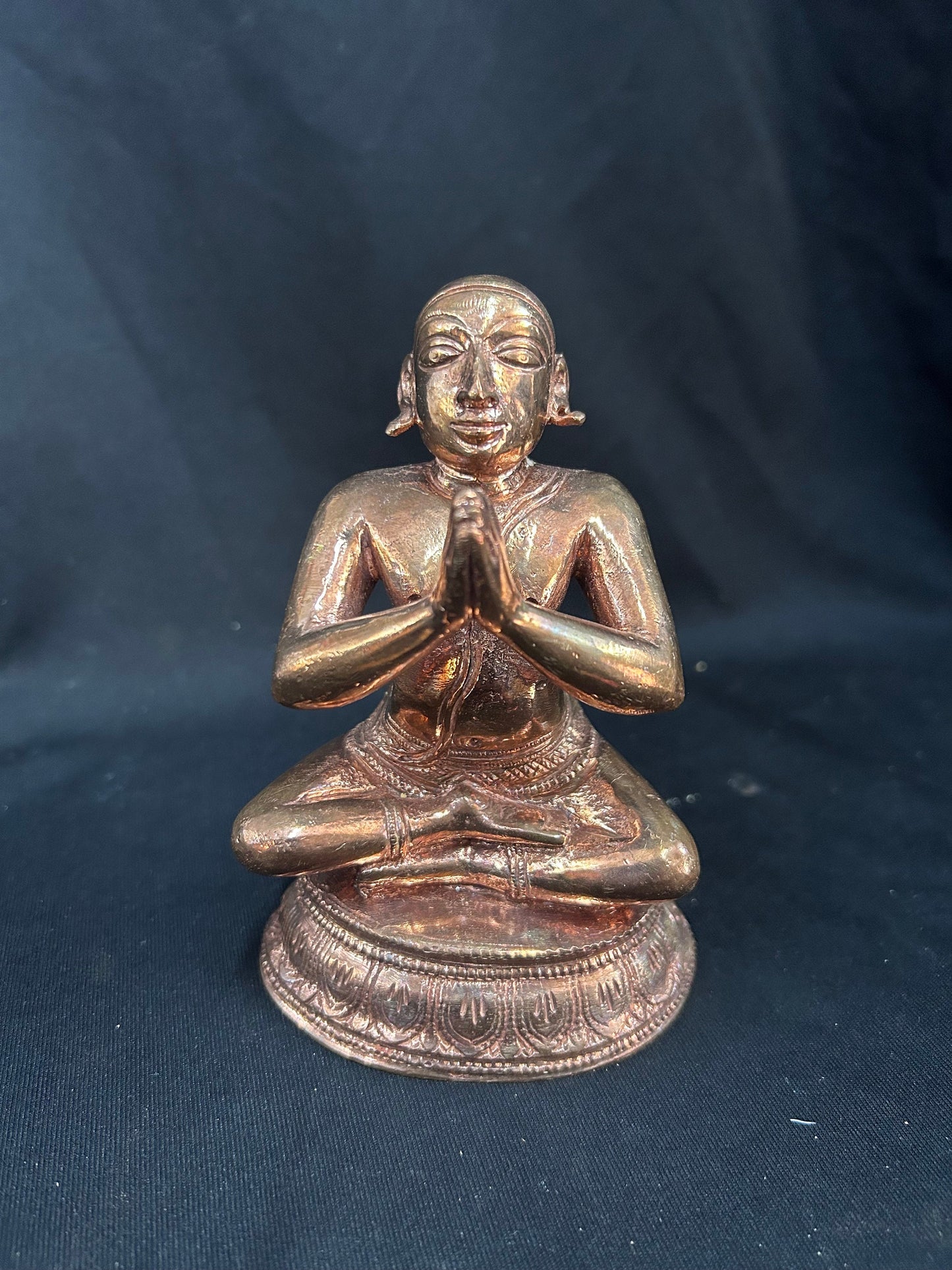 Copper casted idol of Swami Ramanujar / Manvalamamunigal