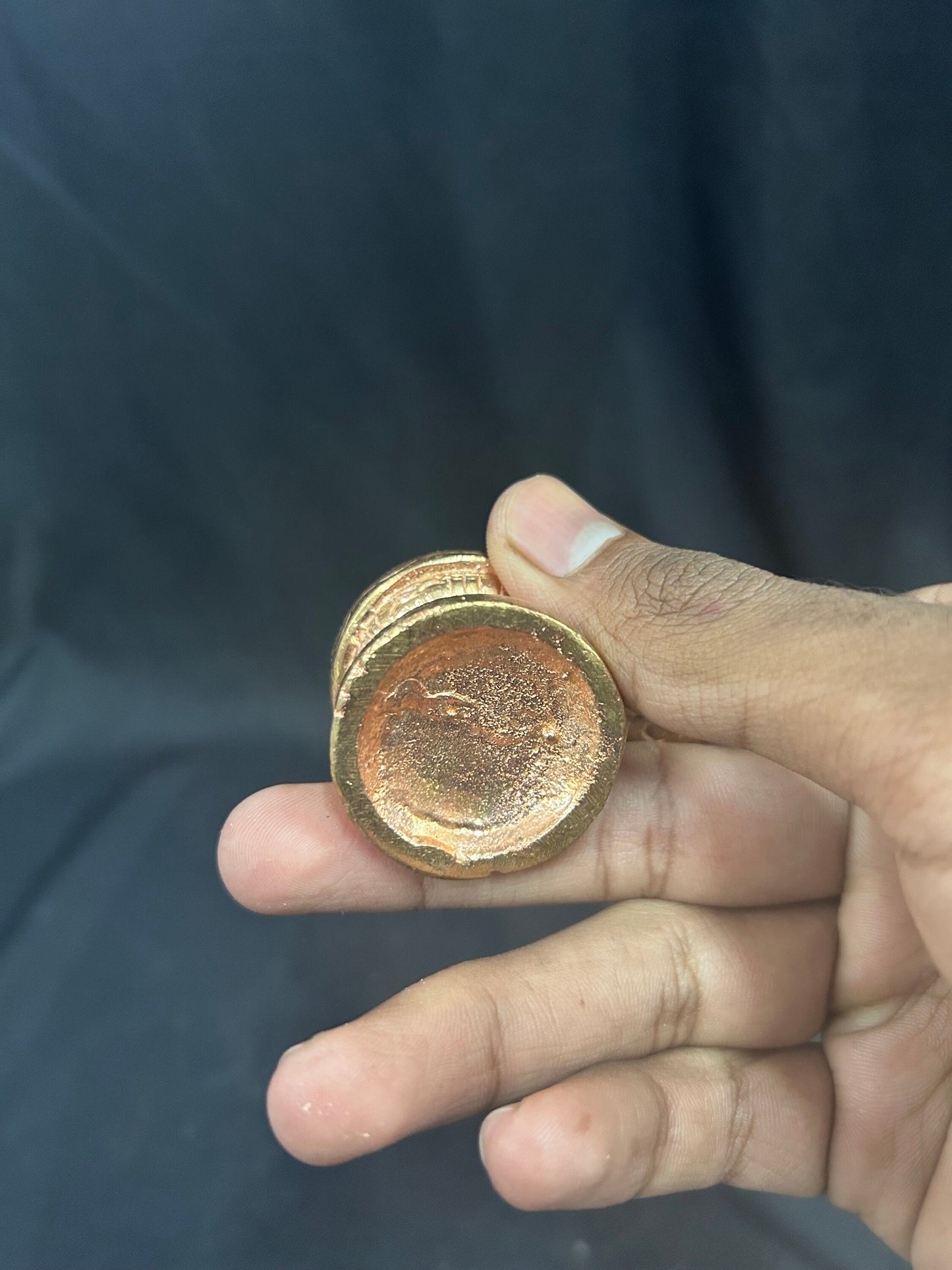 copper casted idol of lord shiva