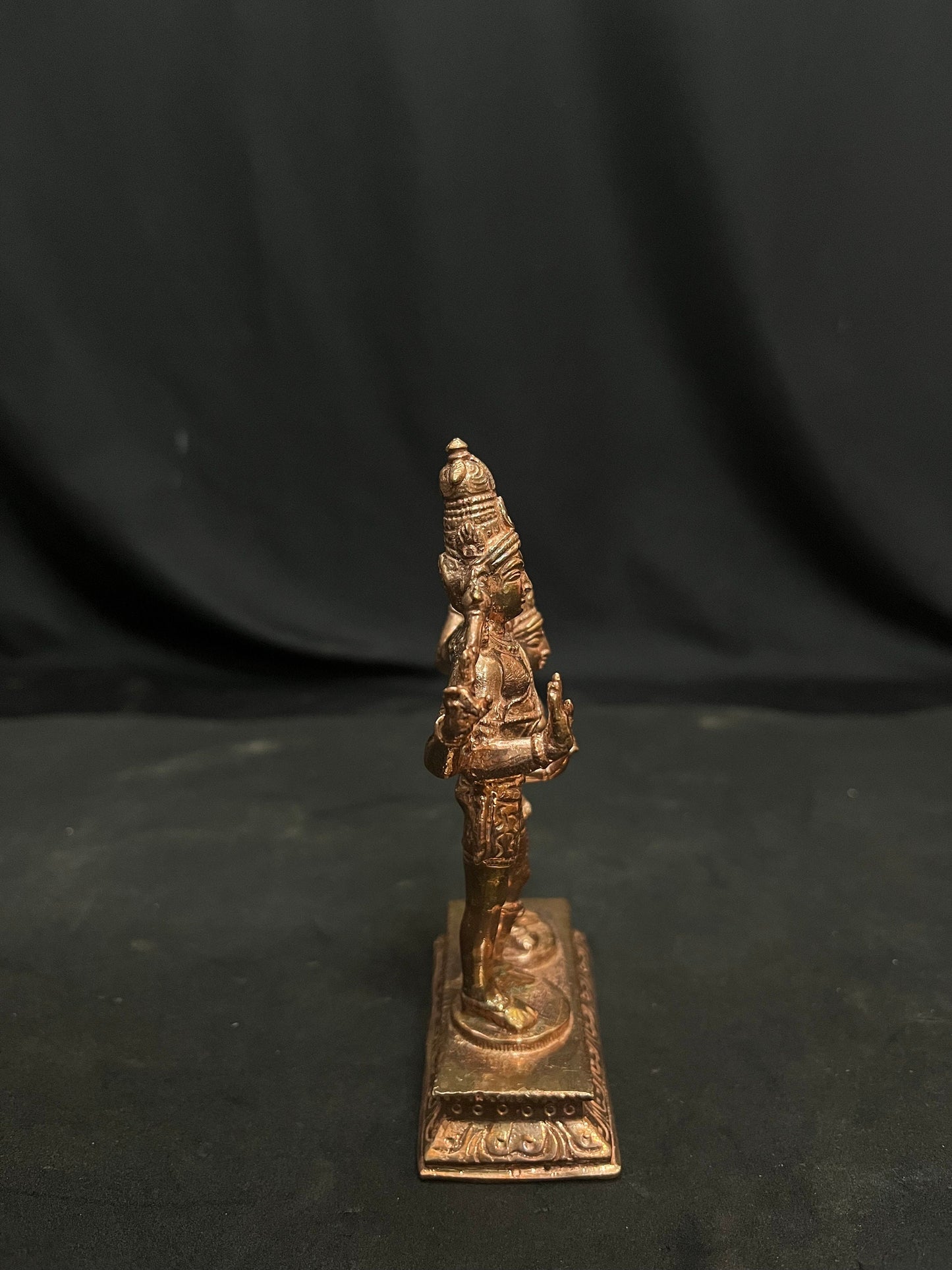 Prasiddh copper idol present copper idol of shiva parvati / uma maheshwara