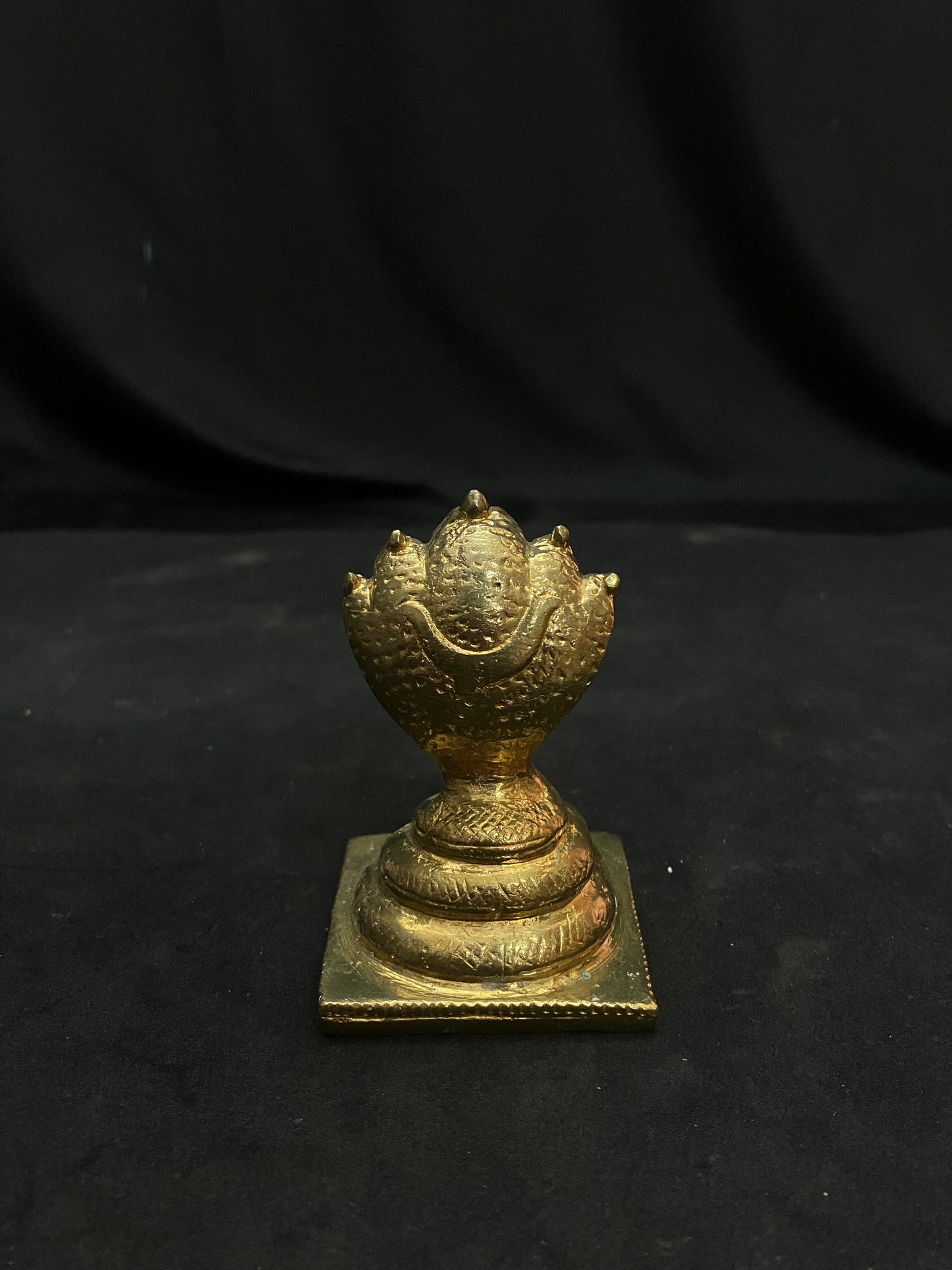 Prasiddh copper idol present panchaloha idol of shesha naga