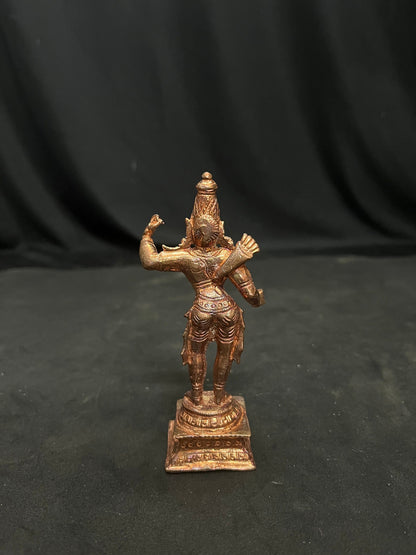 Copper casted idol of Rama