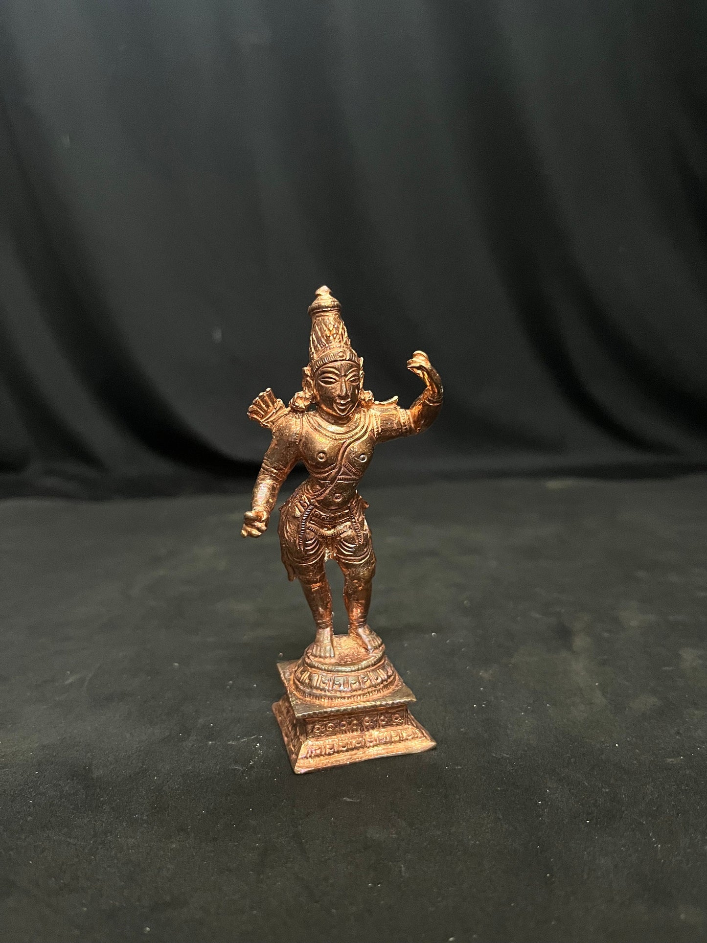 Copper casted idol of Rama