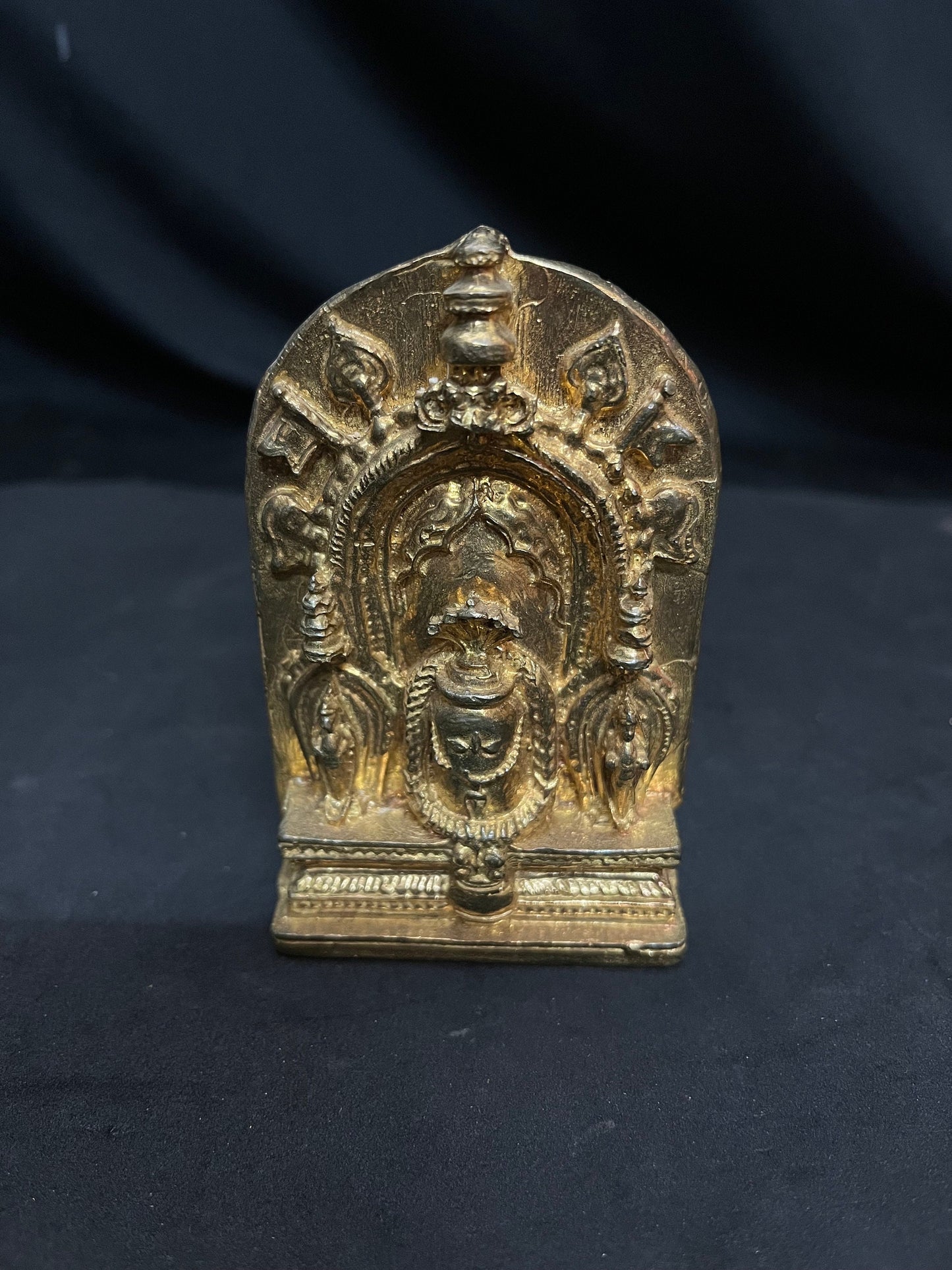 Prasiddh copper idol present panchaloha idol of manjunatha swamy / dharmastala manjunatha swamy