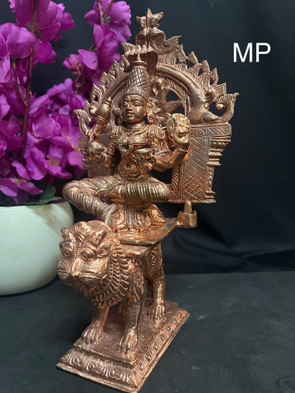 Prasiddh copper idols presents Kolhapur Mahalakshmi Amba Maa ji Idol