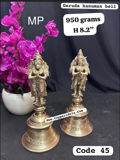 Bronze cast Garuda hanuman bell