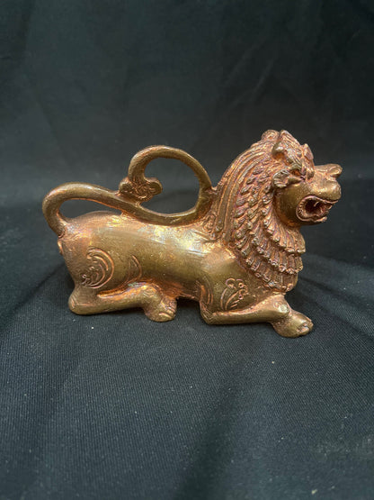 Prasiddh copper idols presents lion or simha