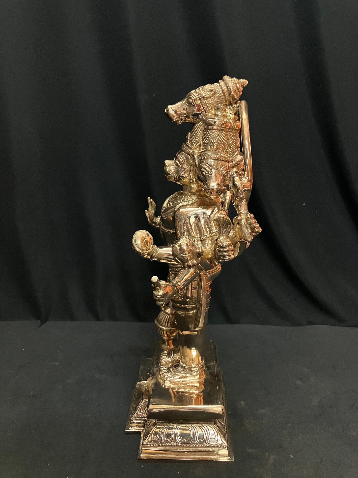 Panchaloham handcrafted Panchamukhi Hanuman