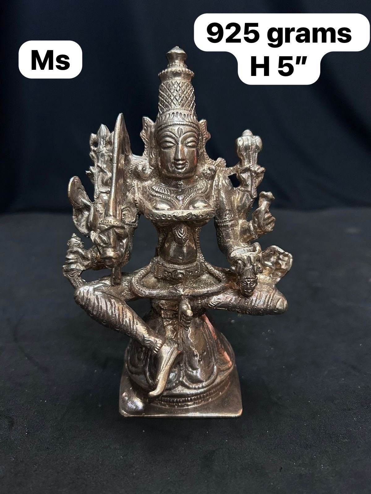 Copper casted Kalikambha idol