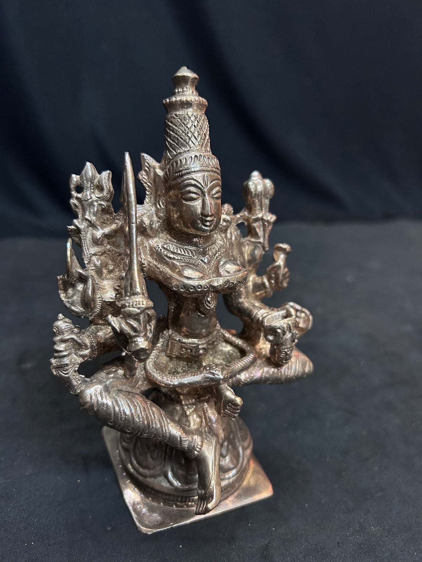 Copper casted Kalikambha idol