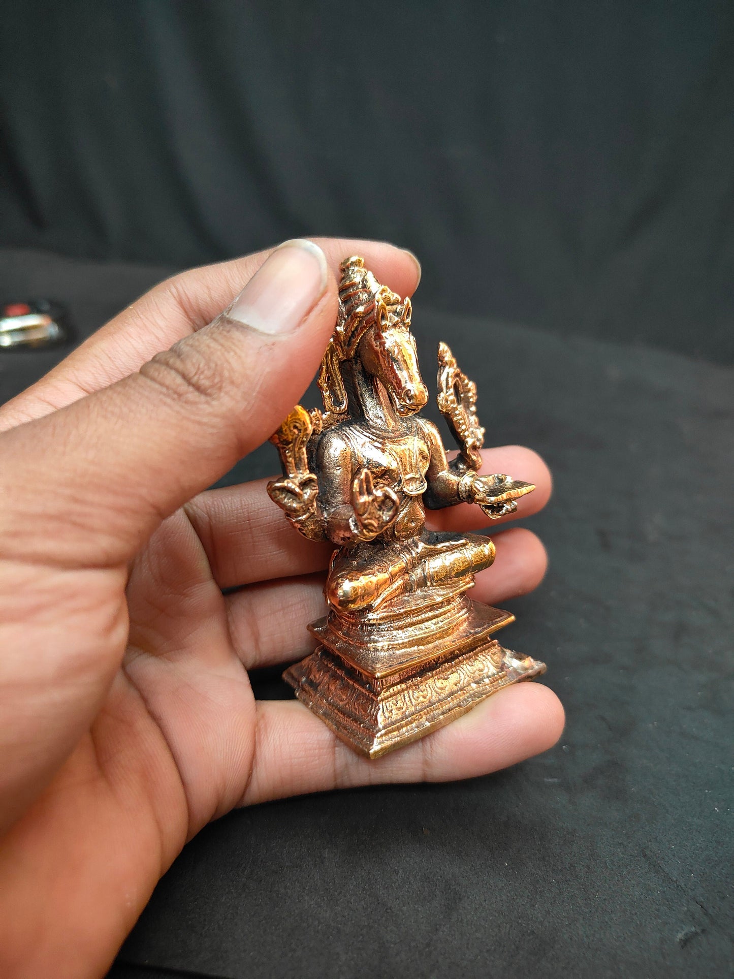 Panchaloha cast hyagreeva swamy idol