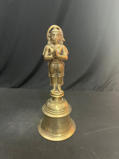 Bronze casted Handcrafted Hanuman Bell