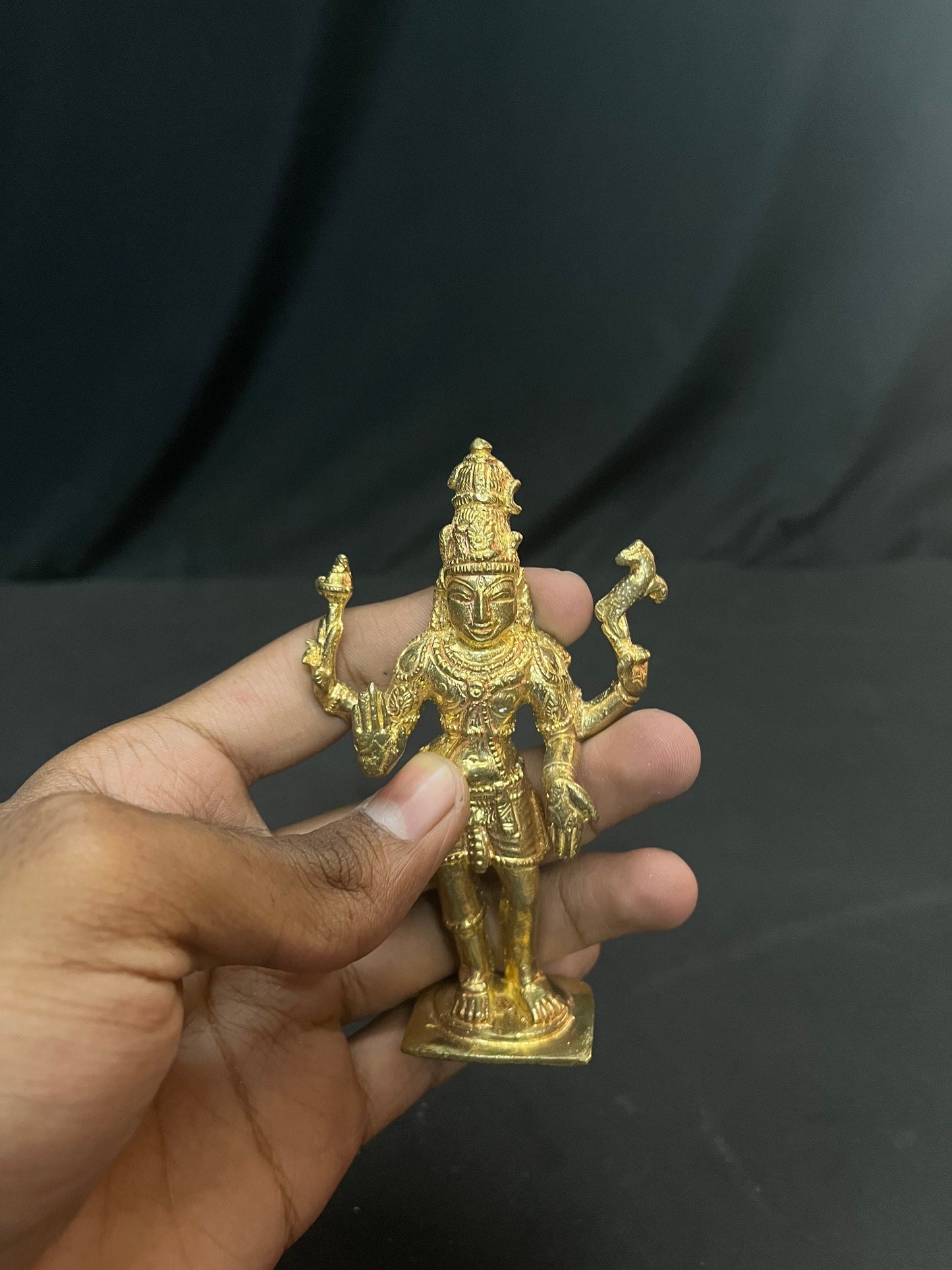 Panchaloha casted shiva swamy